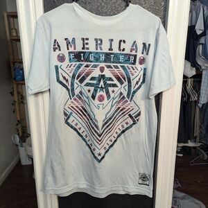 Men's American fighter shirt large